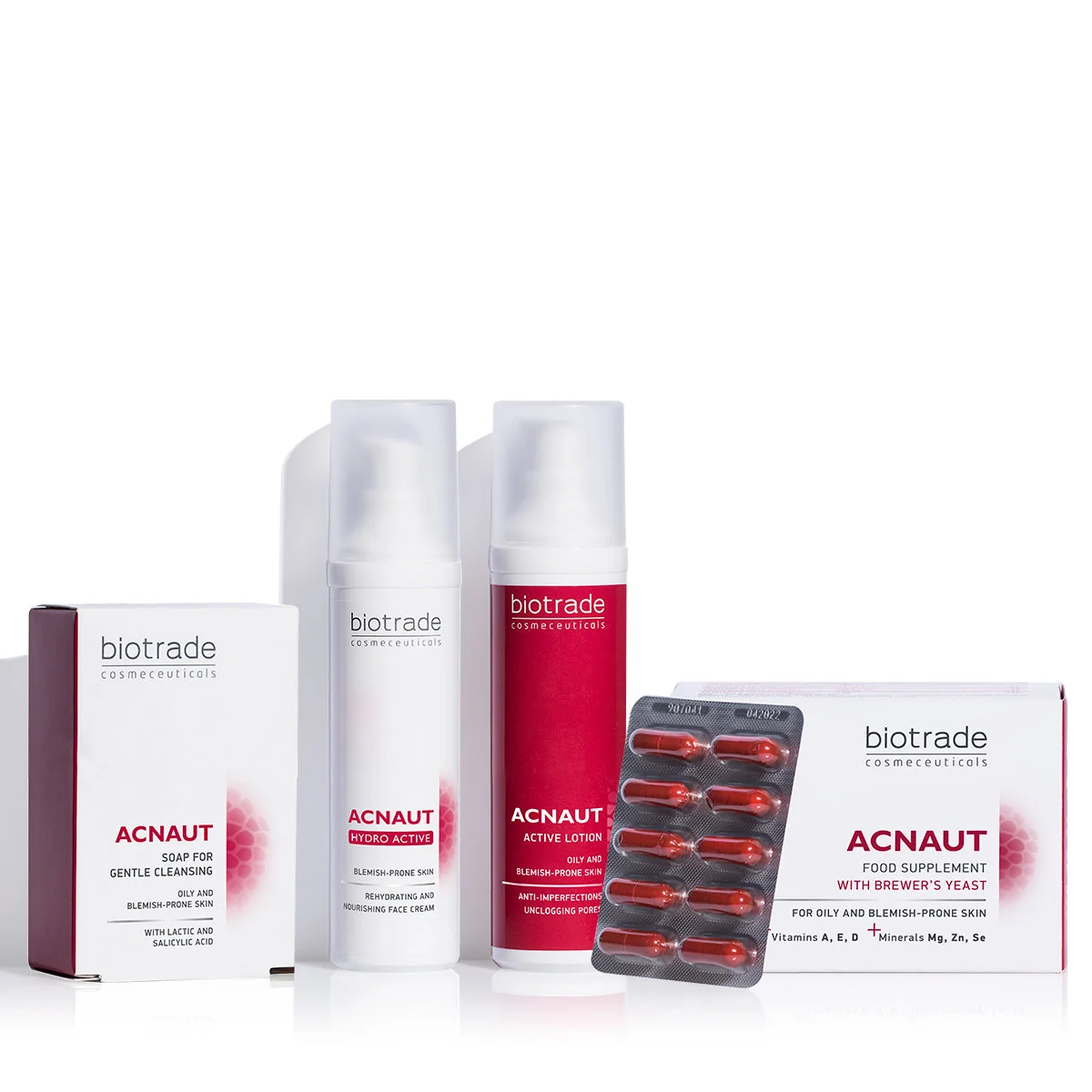 Acnaut 360° Complete Care Bundle for Acne-Prone Skin