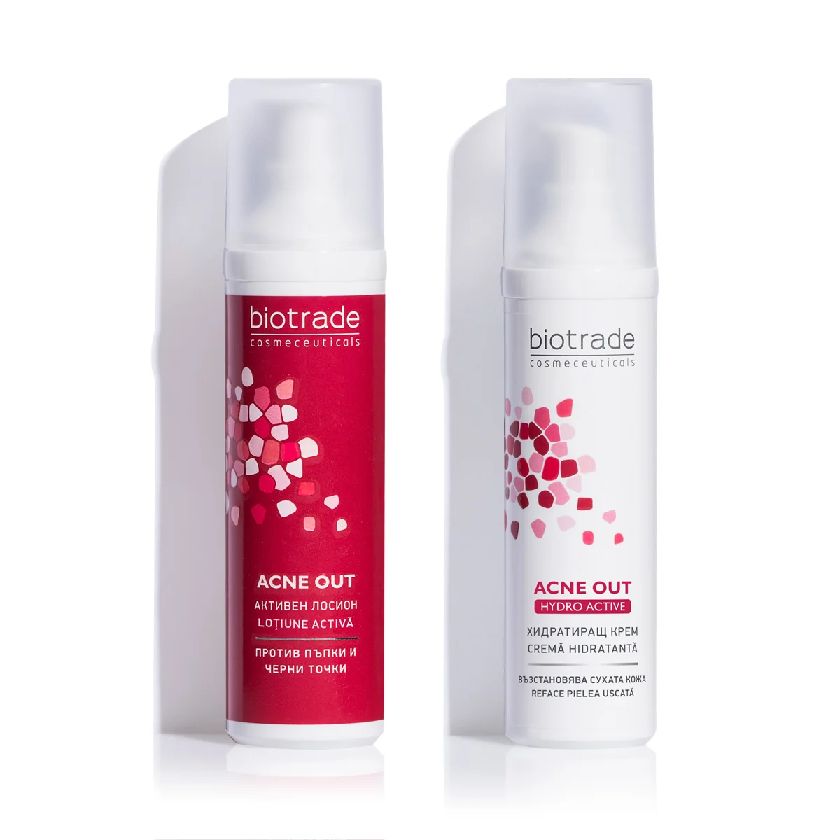 Acne Out: Активен лосион + Hydro Active хидратиращ крем