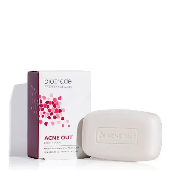 Acne Out сапун за мазна и акнеична кожа, 100 г